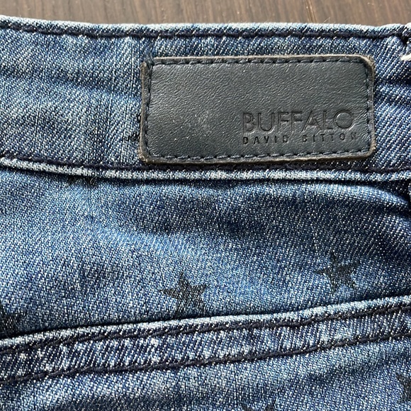 Buffalo high rise stretch short with stars size 25 - Picture 3 of 4